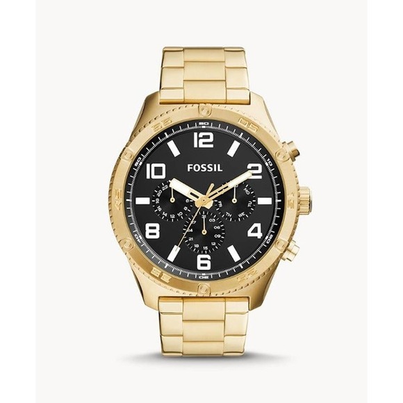 Fossil Other - Fossil BQ2652 Brox Multifunction Gold-Tone Stainless Steel Watch